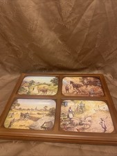 4 Framed Bradford Exchange