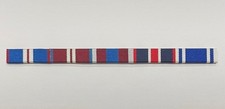 Medal RIBBON BAR Customised - Sew on or Stud Option - Jubilee Coronation LSGC