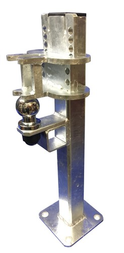 Caravan security post floor - caravan, post,