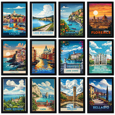 Vintage Travel Holiday Poster