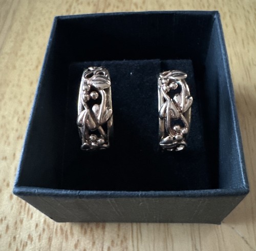 Earrings half hoop tree - hoop, of