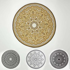Round Outdoor Rug 6ft Circular