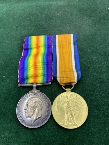 Ww1 medal pair - medal,