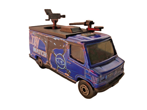 Matchbox mercedes benz van - mercedes-benz, tn