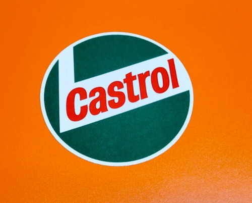 Castrol classic car stickers - classic,