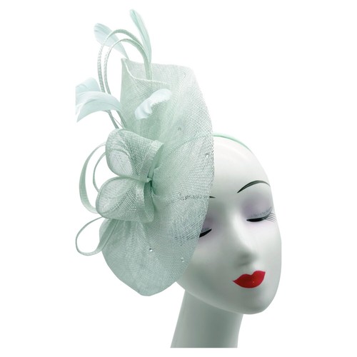 Women elegant sinamay feathers - women,