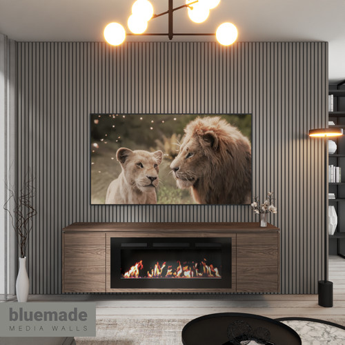 1800mm media wall - tv,