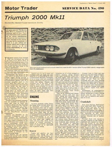 Triumph 2000 mk2 - triumph,