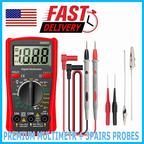 Digital multimeter voltmeter - digital,