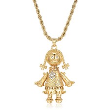 Women 9ct Gold Rag Doll