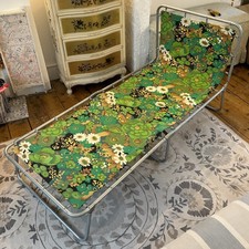 Vintage 70s Green Floral