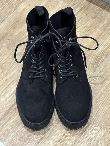 Men red tape black suede - men’s,