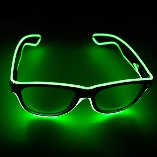 Flashing led wire party - el,