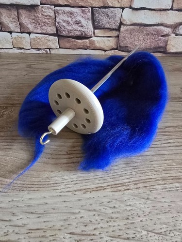 Hand spinning drop spindle - drop,
