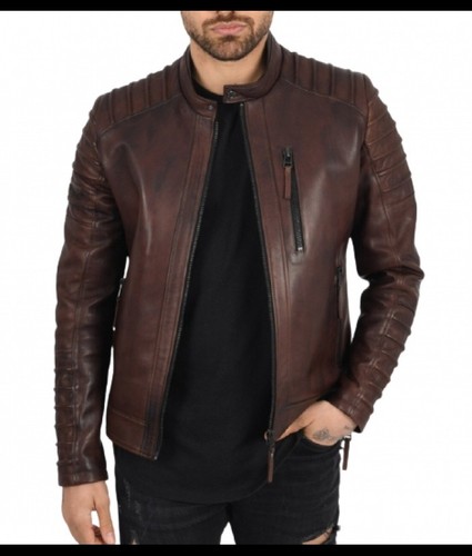 Men distressed brown - men's, cowhide