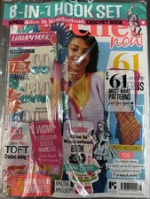 Crochet Now magazine #123 2025. 61 Must-make Patterns +Luxury Hook  &markers Set