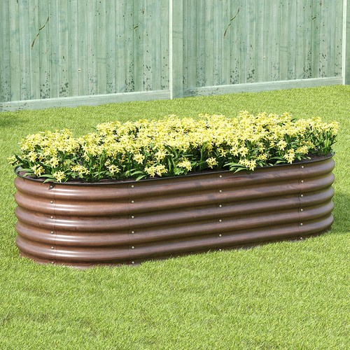 Metal garden beds planting - garden,