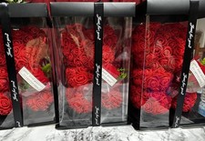 Artificial rose teddy - teddy, bear