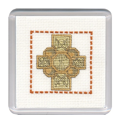 Celtic cross coaster - coaster,