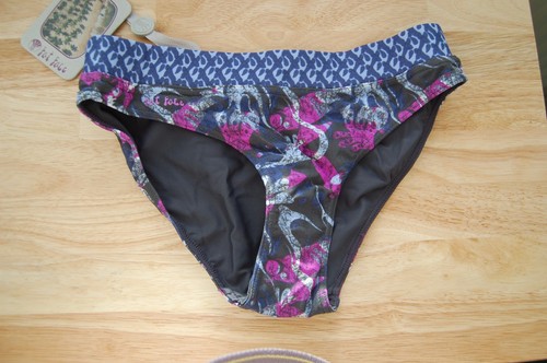 Fat face bikini bottoms blue - face,