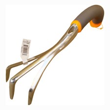 Radius Garden 103 Ergonomic Lightweight Aluminum Hand Cultivator - Orange 
