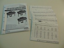 Yamaha Clavinova Piano CVP-407 CVP-409PE PM Overall Circuit Diagram Schematics