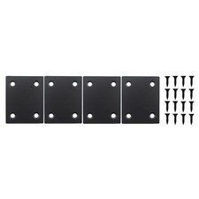 4 Pack Flat Brace Brackets