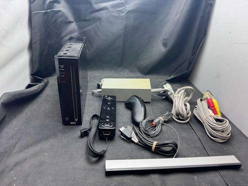 Nintendo wii 512 black - nintendo,