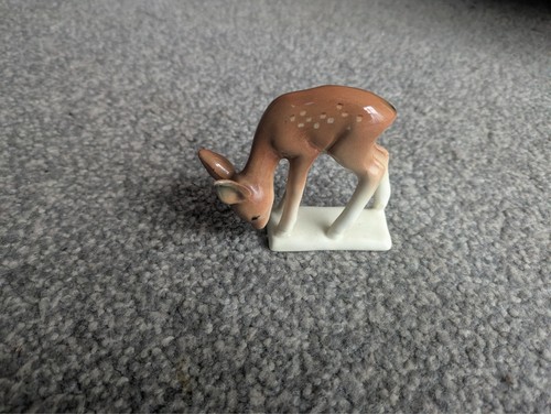 Cortendorf fawn deer - fawn, porcelain
