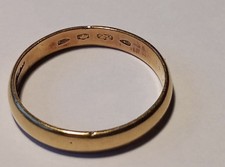 ANTIQUE (1895) GOLD RING 22