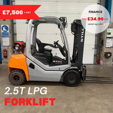 Still RX70-25 2.5T Hybrid LPG  Forklift Truck - 4630 Lift - Container spec