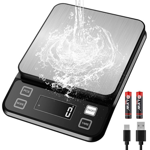 Rechargeable kitchen scales - rechargeable,