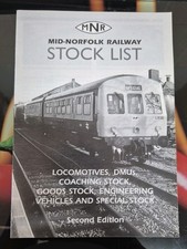 Mid-Norfolk Railway Stock List Second Edition