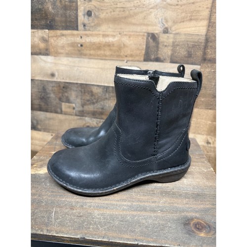 Ugg simmens black leather - ugg,