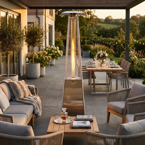 Pyramid gas patio heater 360 - gas,