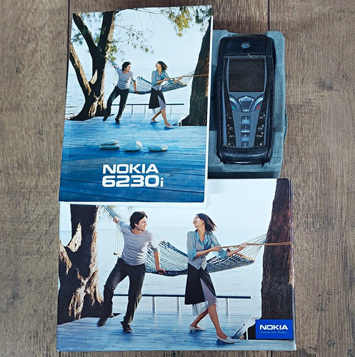 Nokia 6230i blue silver - nokia,
