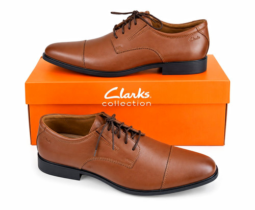 Clarks tilden cap leather - tilden,