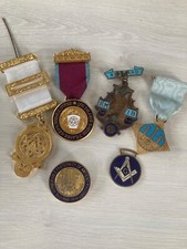 Masonic Lodge Medals Jewels