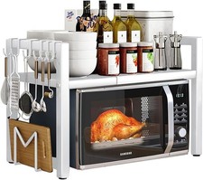 2 Tier Iron Microwave Oven