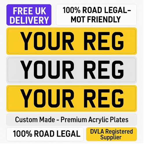 Number plates premium - plates,