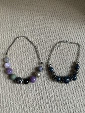 Two Beaded Necklaces (Florelli and Laura Ashley)