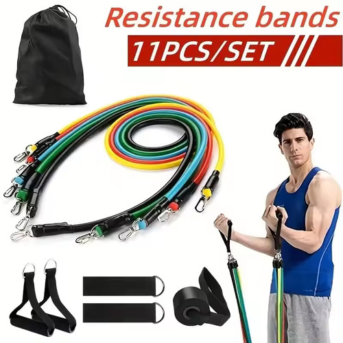 Pieces resistance bands set - 11,