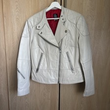 River Island Design Forum    Leather Jacket Size 14 New