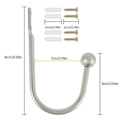 Pieces curtain tie backs - pieces,