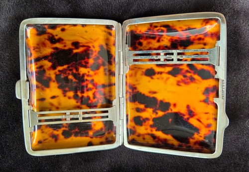 Sterling silver tortoiseshell - sterling, silver/tortoiseshell