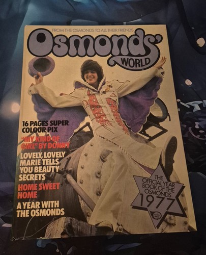 Vintage osmonds world 1977 - vintage,