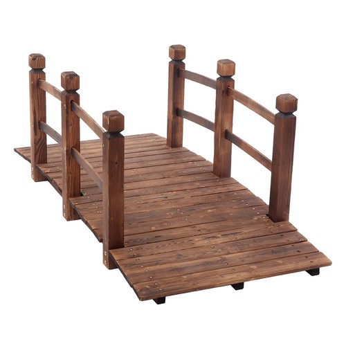 Wooden garden arch - 5, bridge
