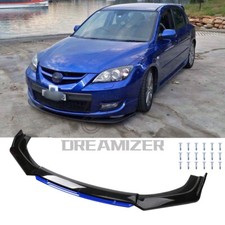 For Mazda 3 Gloss Front Bumper