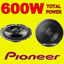 PIONEER 600W TOTAL 3-WAY 6.75 INCH 17cm CAR DOOR/SHELF COAXIAL SPEAKERS PAIR