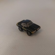1987 VINTAGE MICRO MACHINES '68 PONTIAC GTO GALOOB TOY BLACK MUSCLE CAR